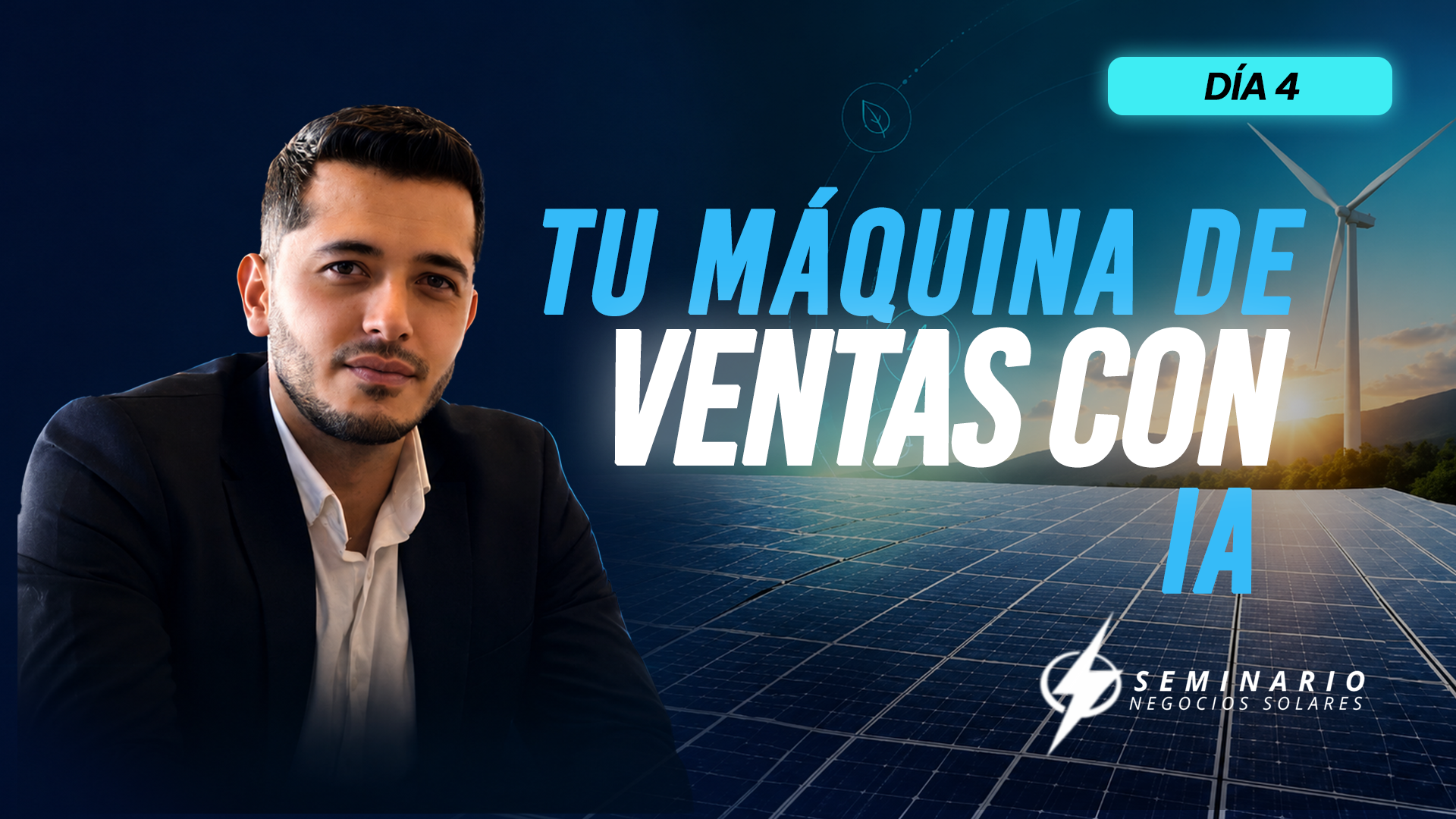 Portada conferencia 04: Tu máquina de ventas con inteligencia artificial